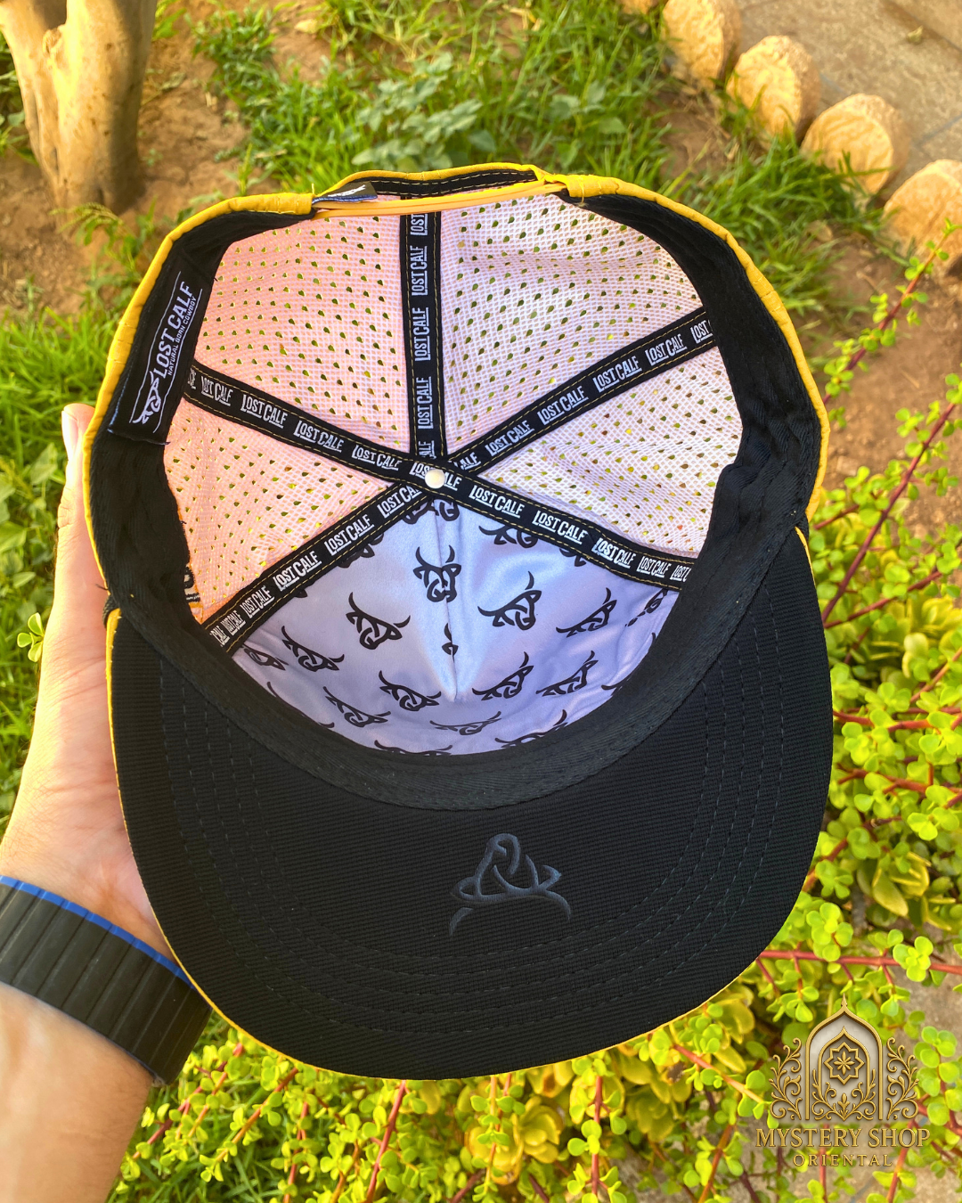 Casquette LOST CALF® – Bold Yellow Edition.