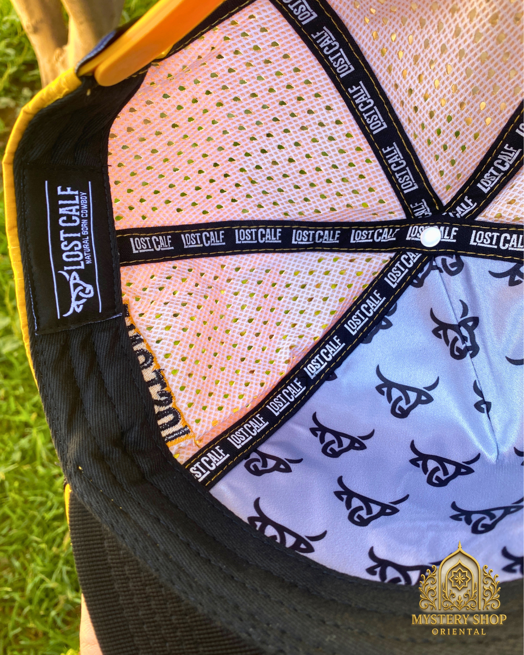 Casquette LOST CALF® – Bold Yellow Edition.